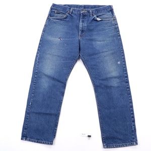 80s Lee Riders Mens 36x29 Faded Bootcut Jeans USA